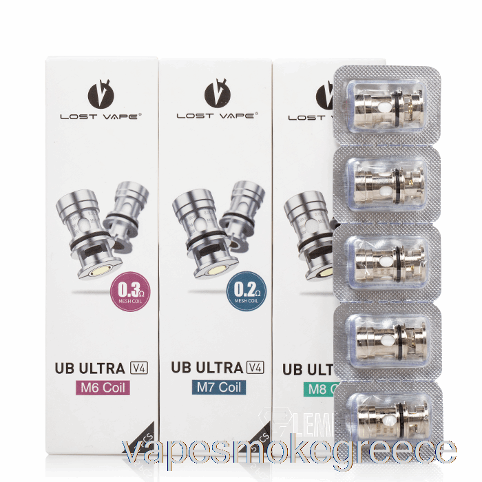 Vape Greece χαμένα πηνία αντικατάστασης Vape Ultra Boost 1.0ohm Mtl πηνία (v1)